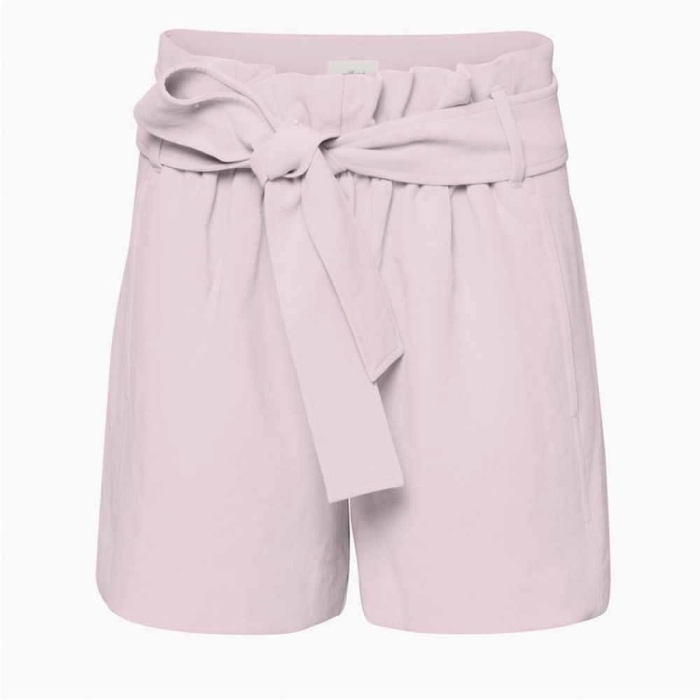 Wilfred Tie front short mauve lilac 4 euc
